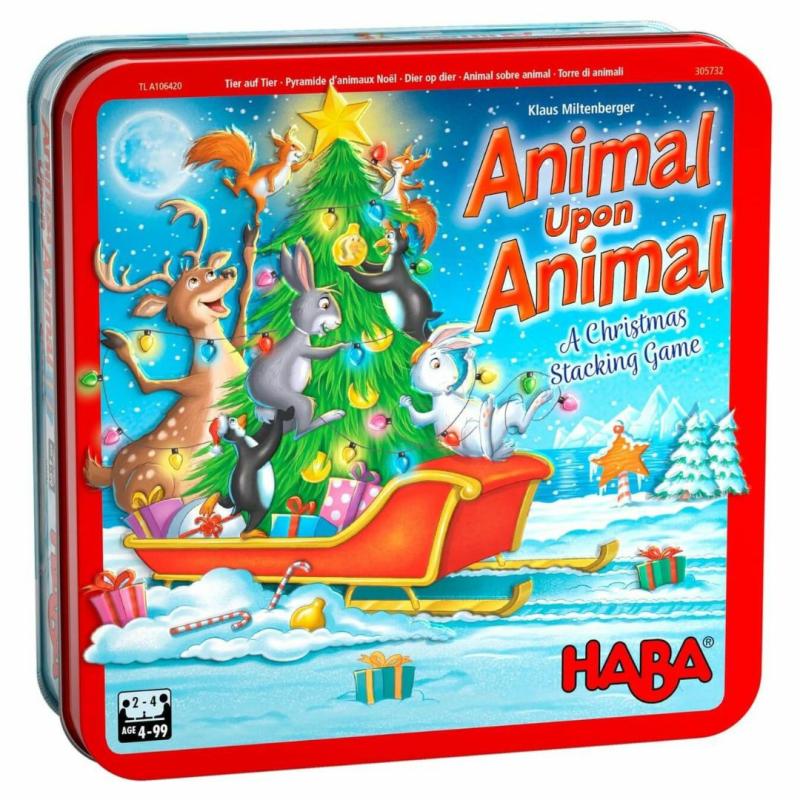 Animal Upon Animal – Christmas Stacking Game Games