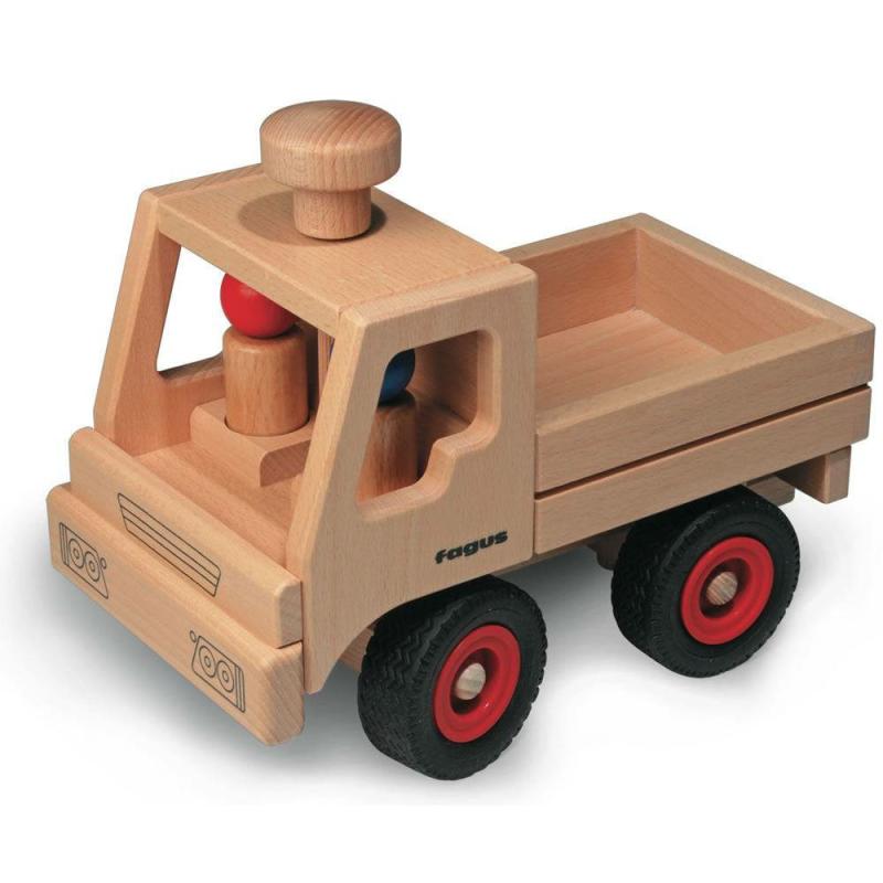 Basic Wooden Toy Truck Pretend Play