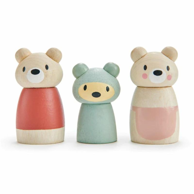 Bear Tales Wooden Doll Set Pretend Play