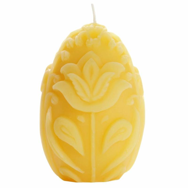 Beeswax Easter Egg Candle Waldorf Essentials