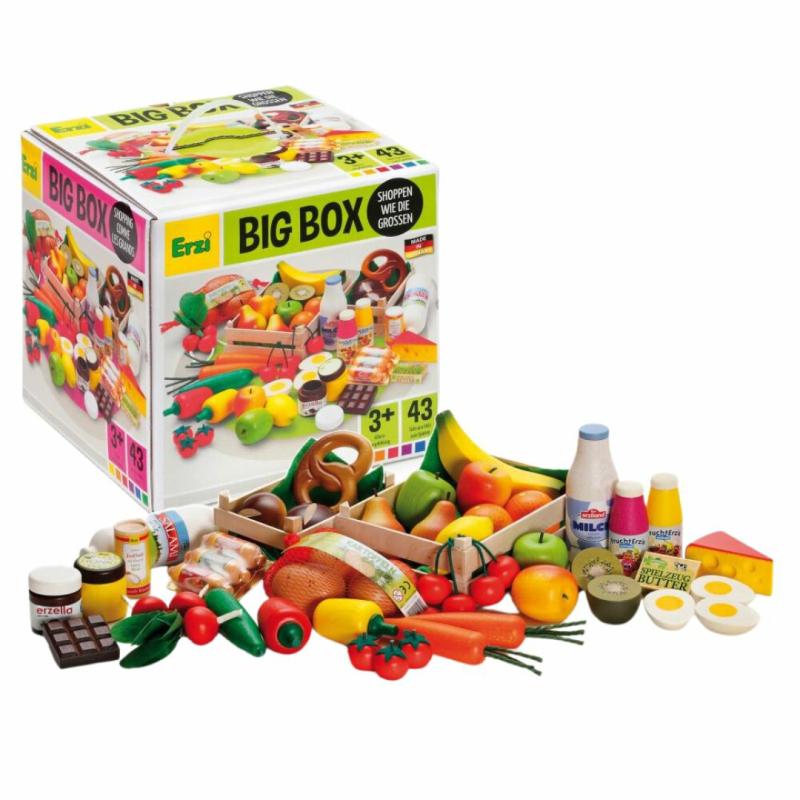 Big Box Of Play Food Kitchen & House Play