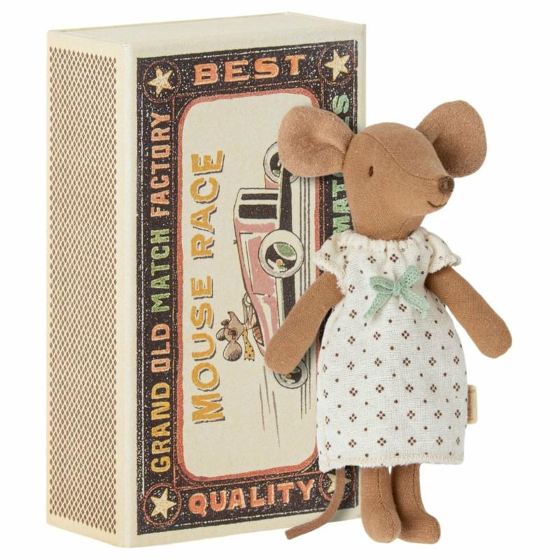 Big Sister Mouse In A Matchbox Dolls & Dollhouses