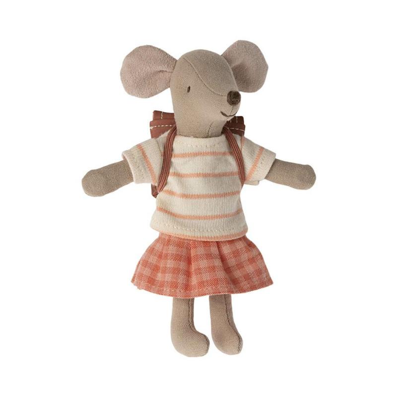 Big Sister Tricycle Mouse – Coral Dolls & Dollhouses