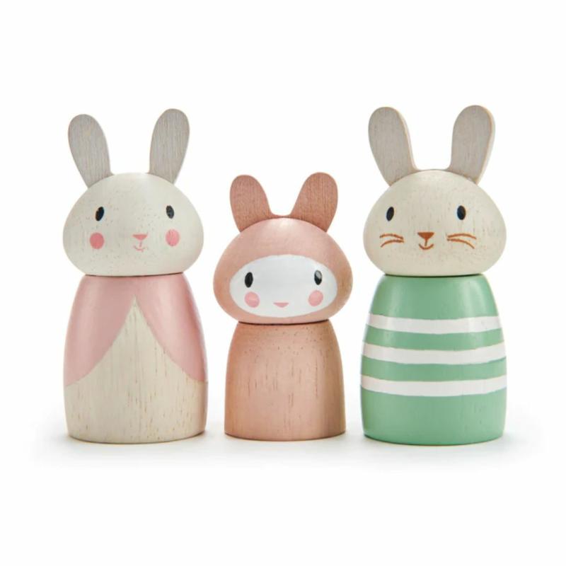 Bunny Tales Wooden Doll Set Pretend Play