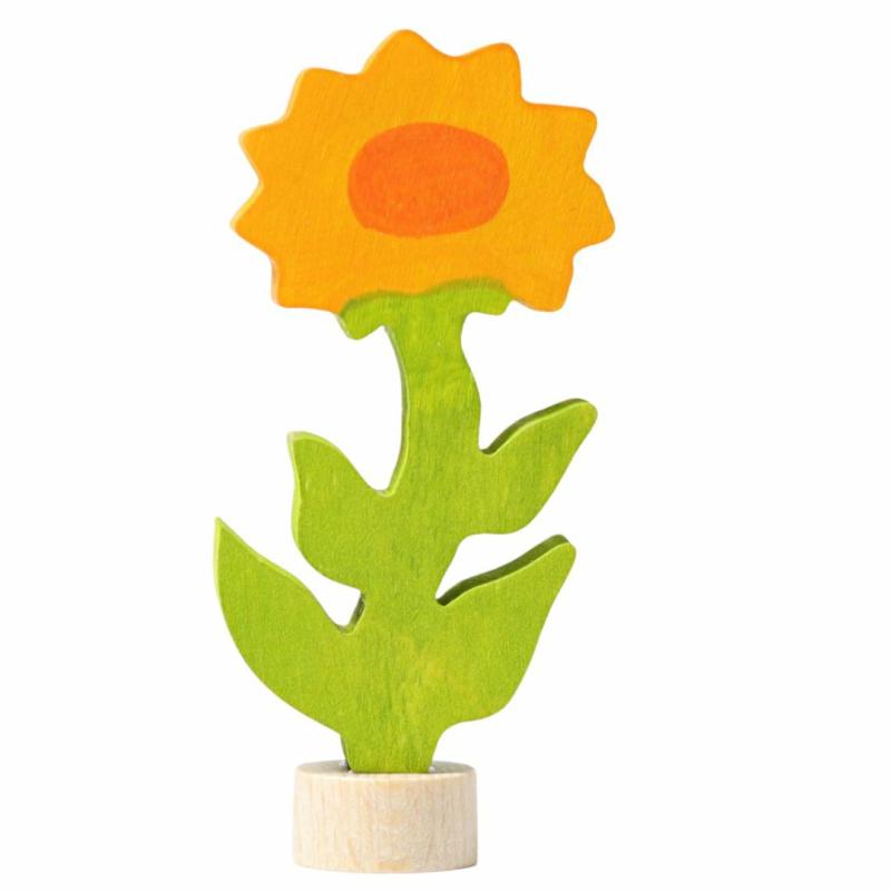 Calendula Flower Decorative Figure Pretend Play