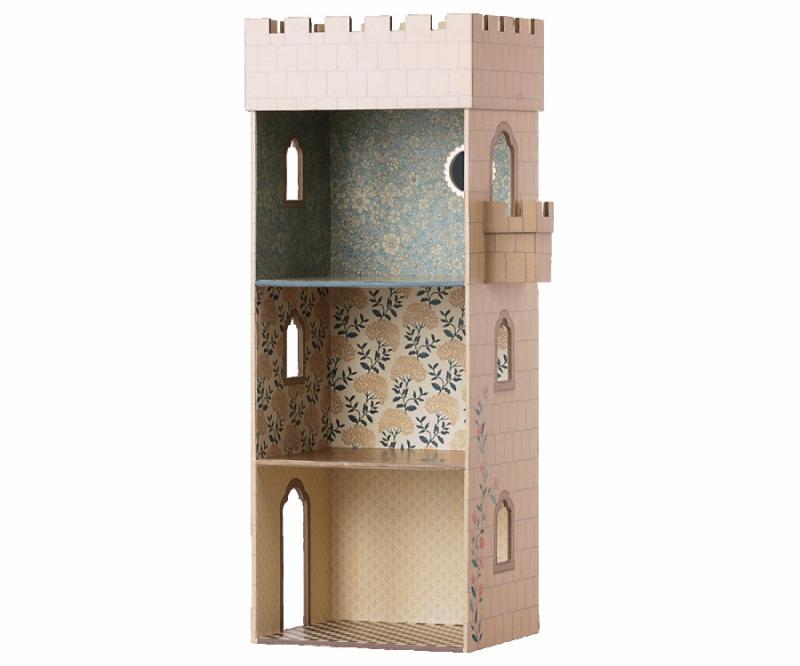 Castle With Mirror Dolls & Dollhouses