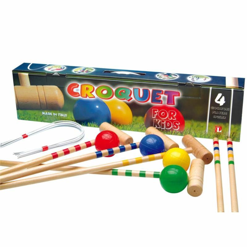 Children’s 4 Player Croquet Set Active Play