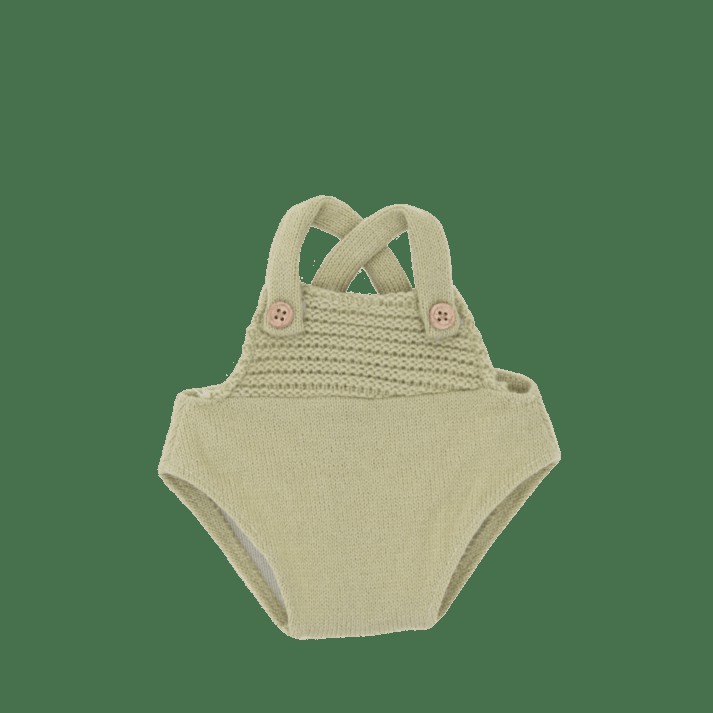 Dinkum Doll Romper In Sage Doll Accessories