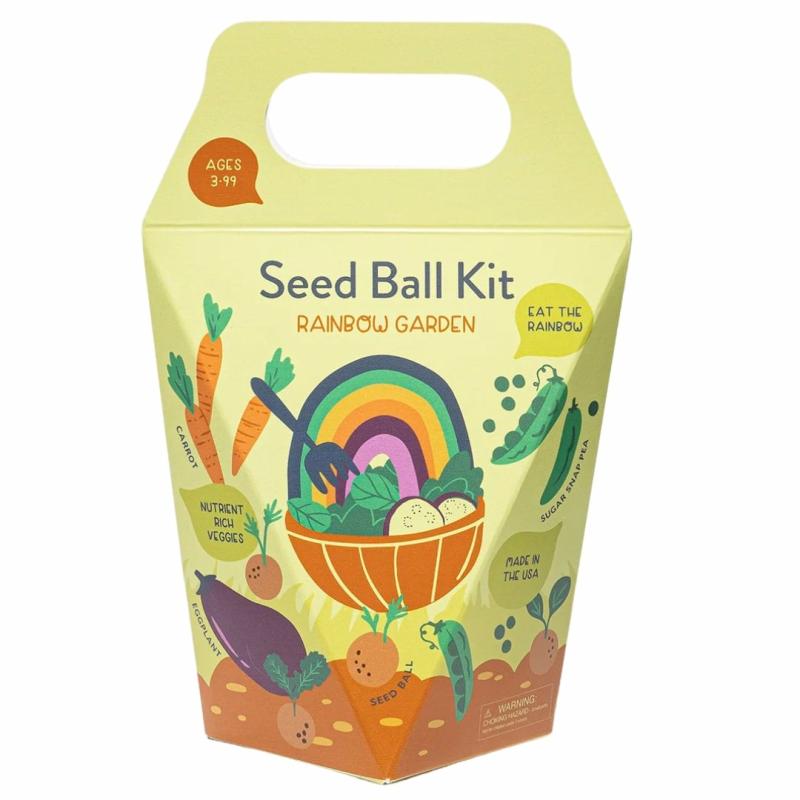 Diy Seed Ball Kit  Rainbow Garden Waldorf Essentials