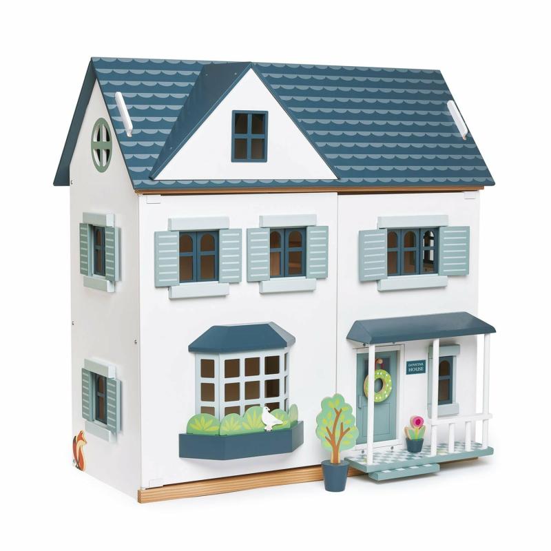 Dovetail House Wooden Dollhouse Dollhouses