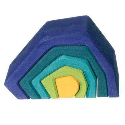 Elements Nesting Blocks: Earth Blocks & Building