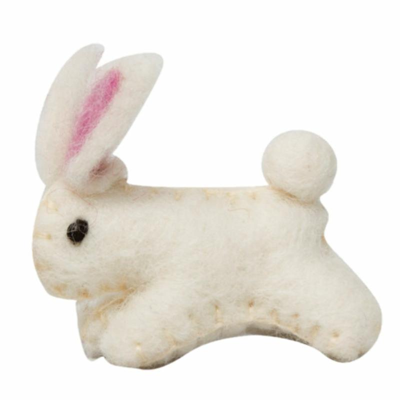 Felted Mini Bunnies Pretend Play