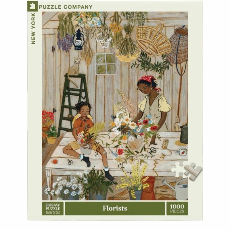 Florists 1000 Piece Jigsaw Puzzle Games & Puzzles