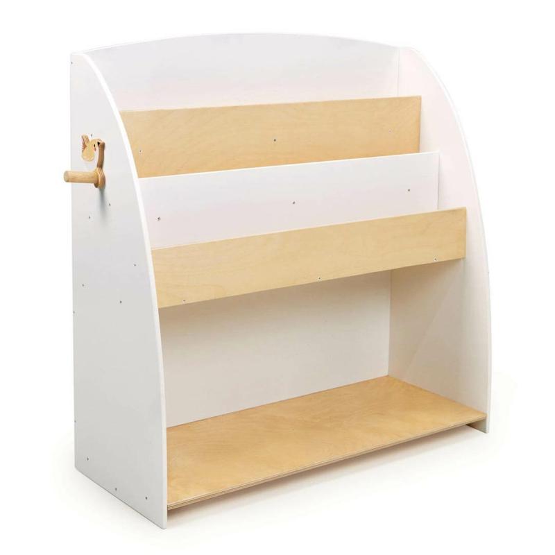 Forest Wooden Book Shelf And Storage Unit Waldorf Essentials