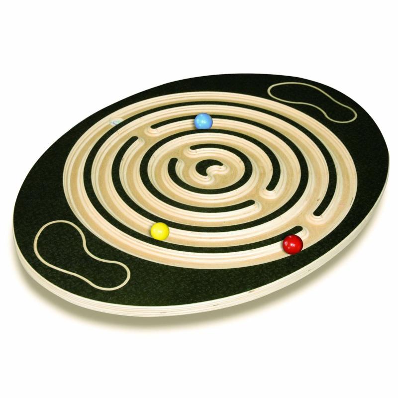 Labyrinth Classic Wooden Balance Board Rocker & Balance Boards