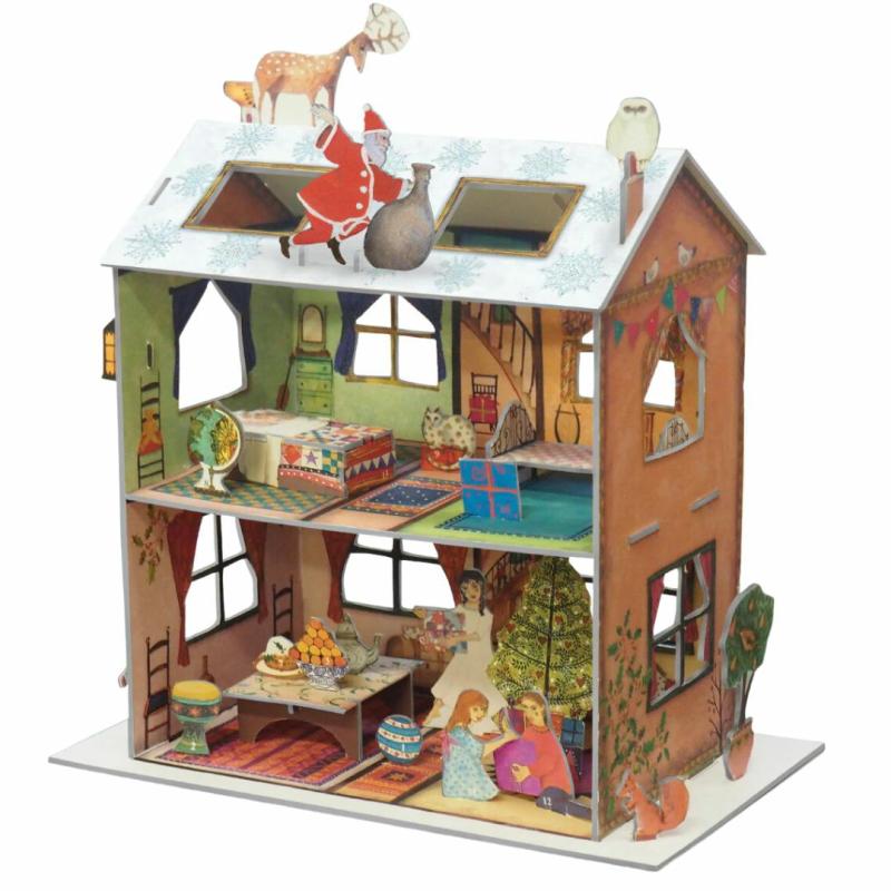 Large Christmas Pop & Slot Advent Calendar Waldorf Essentials