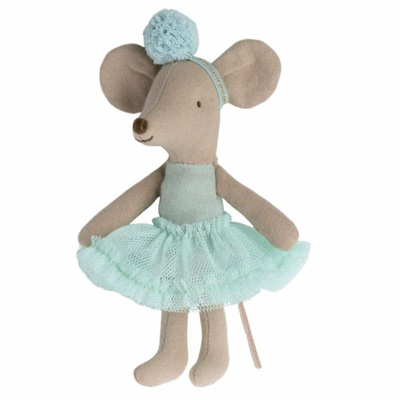 Little Sister Ballerina Mouse – Light Mint Pretend Play