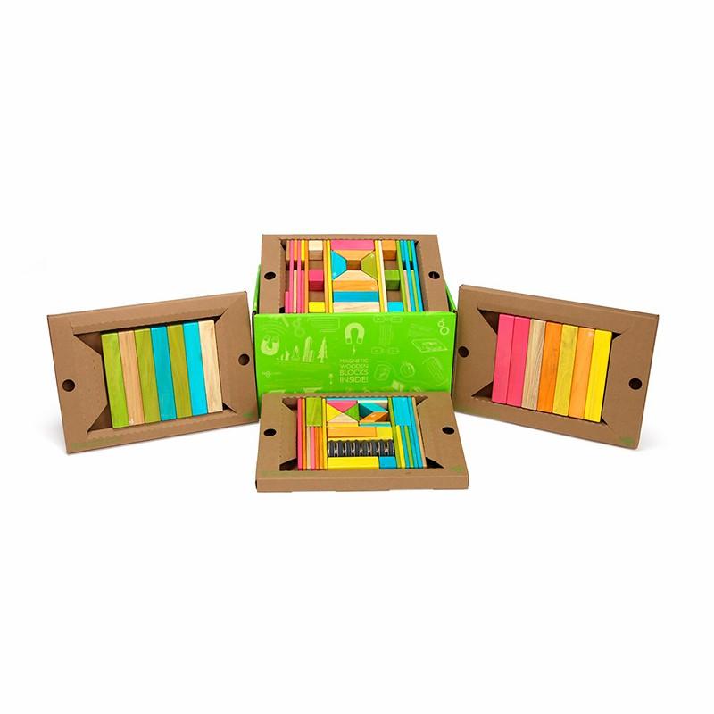 Magnetic Wooden Blocks Classroom Kit – 90 Piece Kit Blocks & Building