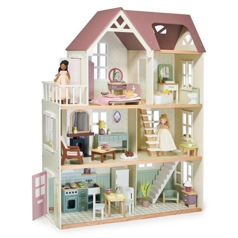 Mulberry Mansion Large Wooden Dollhouse Dollhouses