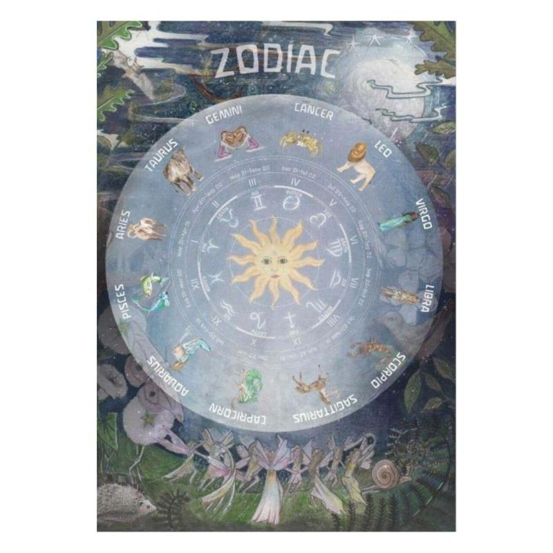 Night Zodiac Poster Waldorf Essentials