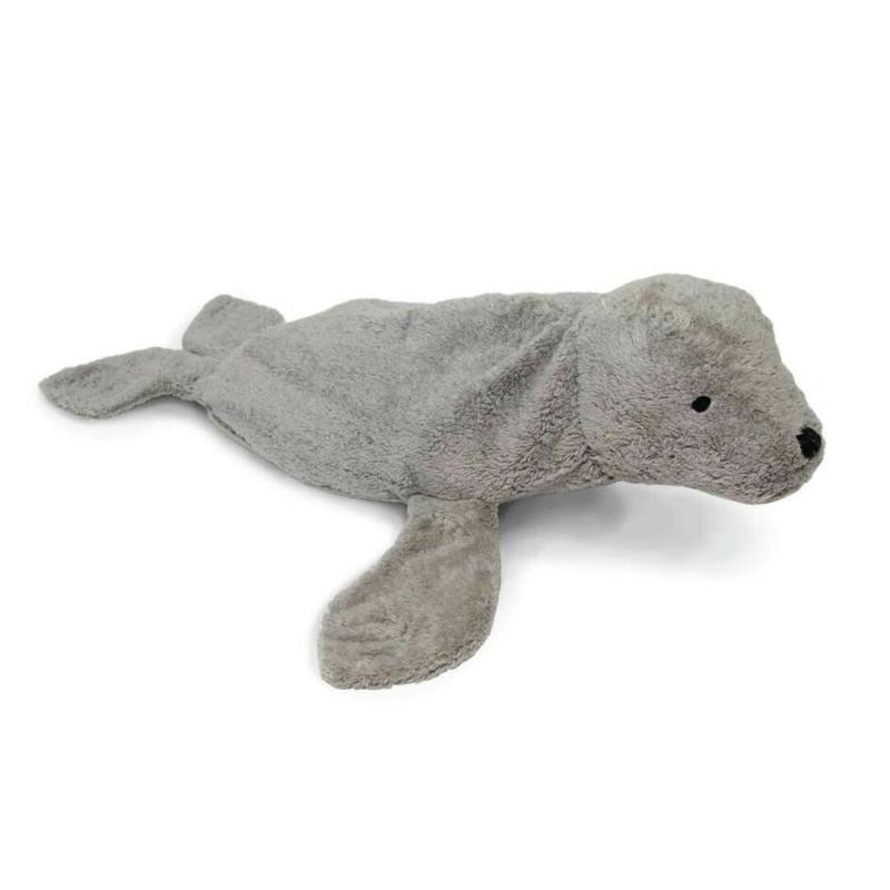 Organic Grey Seal Warming Pillow – Large Pretend Play