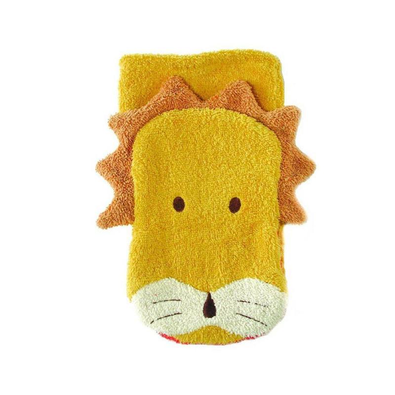 Organic Lion Washcloth Hand Puppet Waldorf Essentials