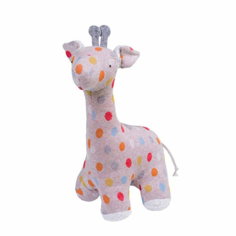 Organic Plush Dotty Giraffe Pretend Play