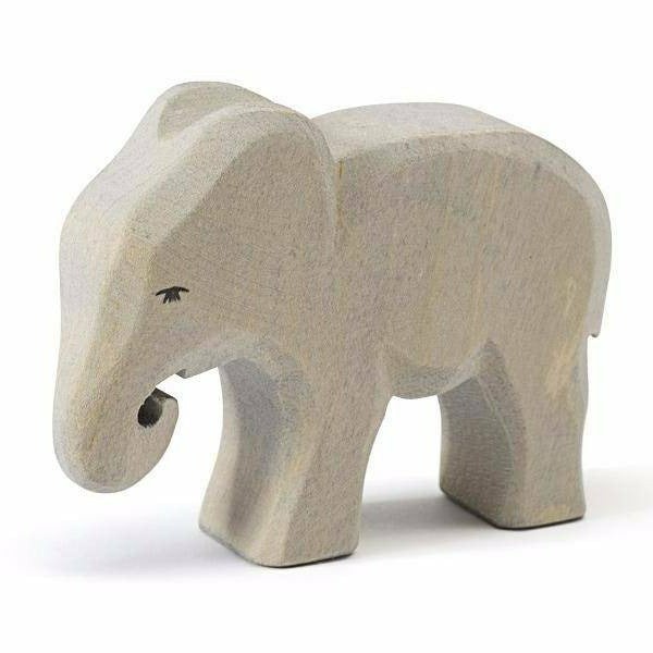 Ostheimer Elephant, Small, Eating Summer Nature Table