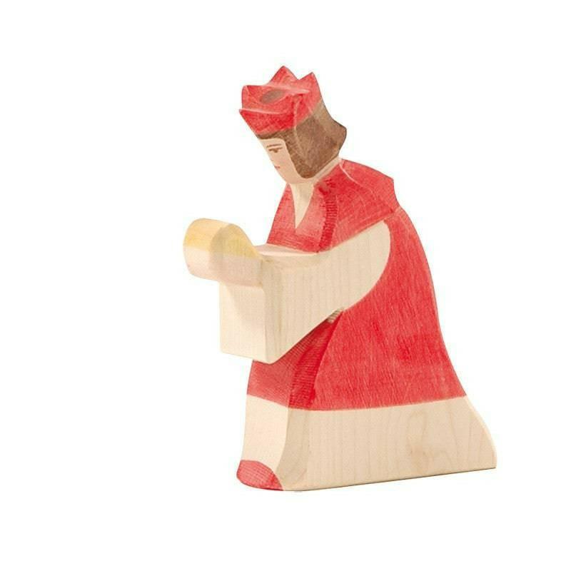 Ostheimer Nativity Red King Pretend Play