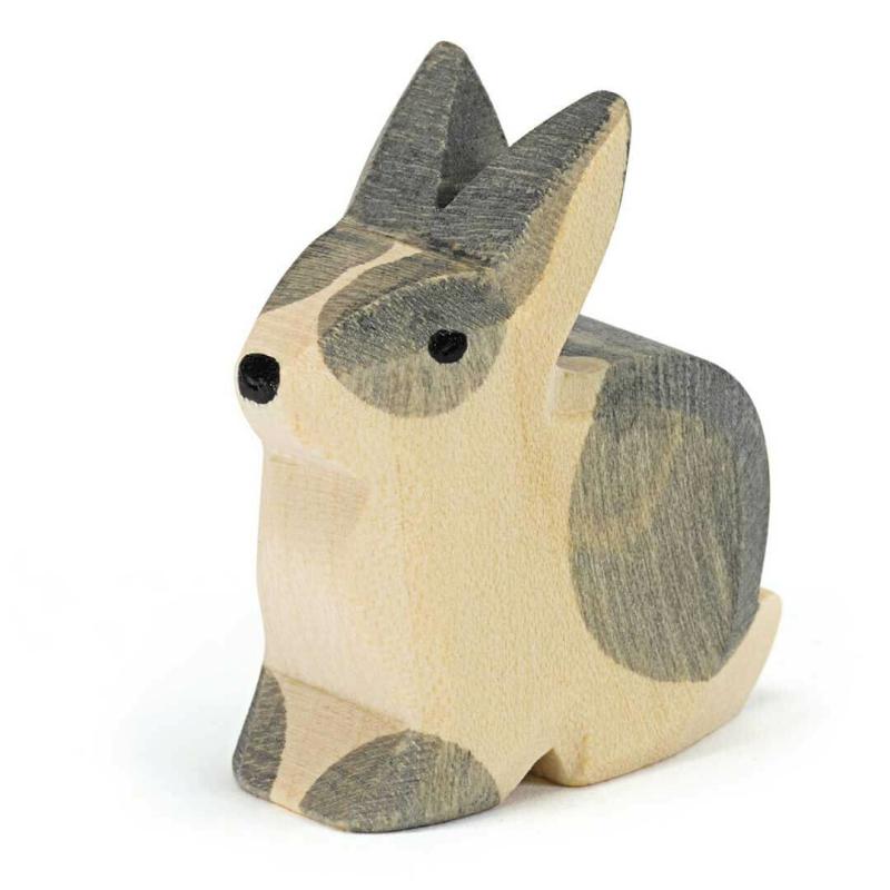 Ostheimer Rabbit, Black And White, Sitting Pretend Play