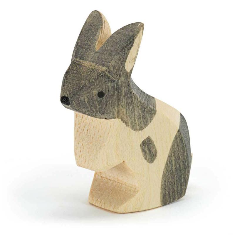 Ostheimer Rabbit, Black And White, Standing Pretend Play