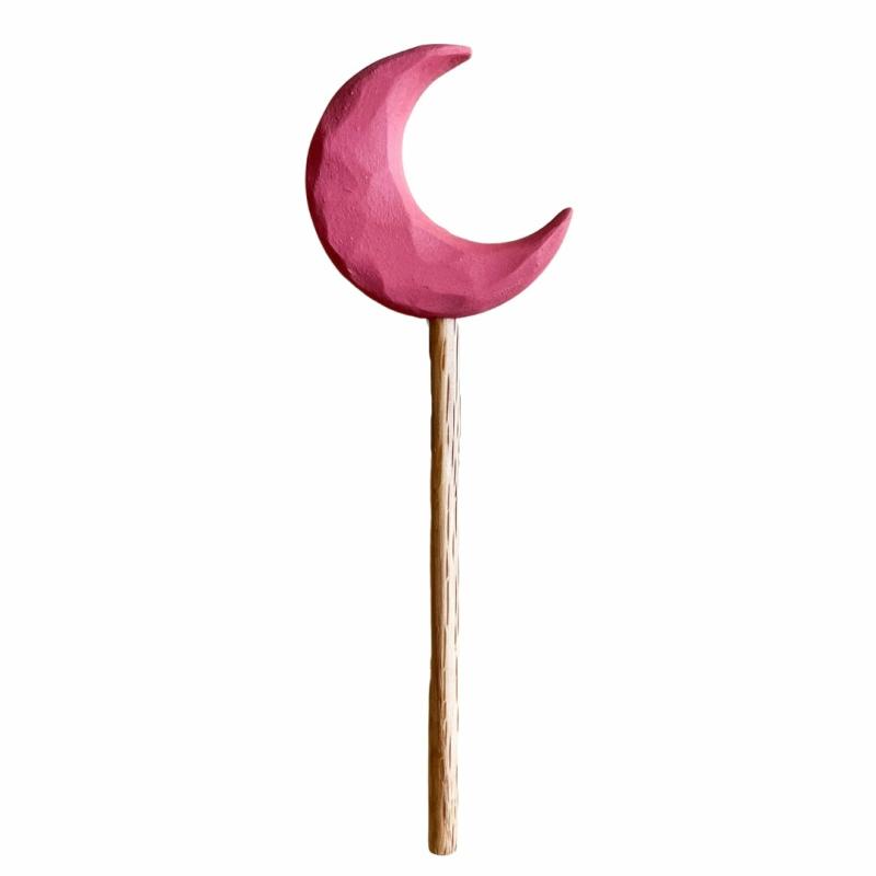 Pink Wooden Moon Wand Dress-Ups & Costumes