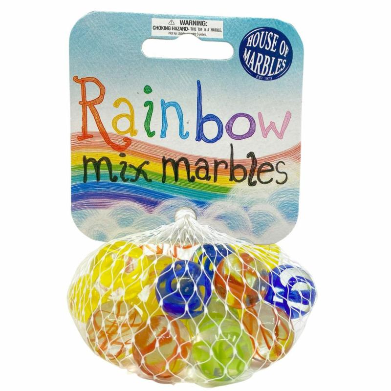 Rainbow Mix Marbles Games