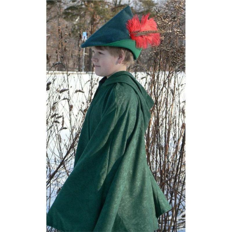 Robin Hood Costume Hat And Cape Set Dress-Ups & Costumes