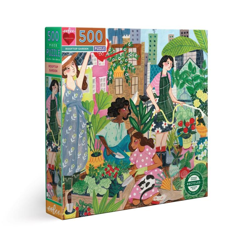 Rooftop Garden 500 Piece Jigsaw Puzzle Games & Puzzles