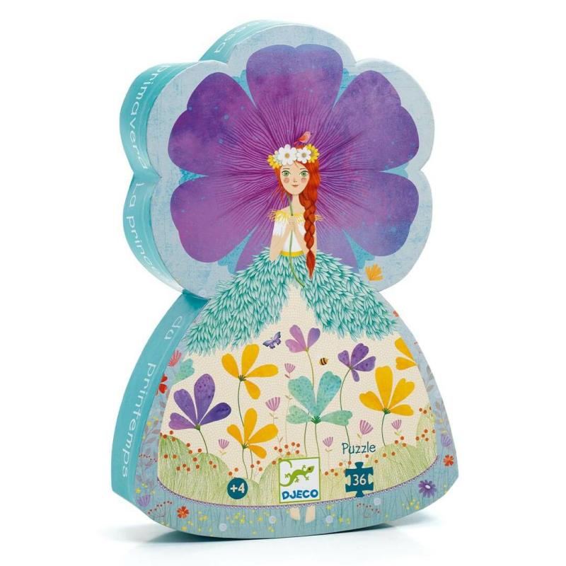 Silhouette Princess Of Spring Jigsaw Puzzle Games & Puzzles