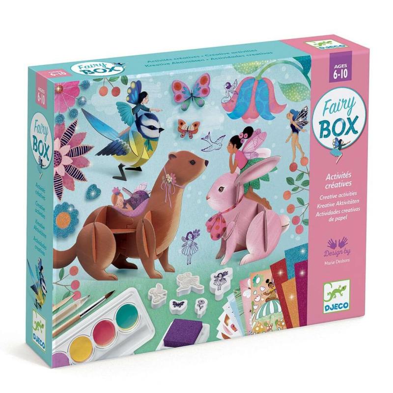 The Fairy Box Multi-Activity Art Kit Fairies & Gnomes