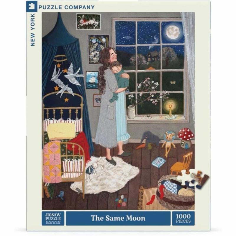 The Same Moon 1000 Piece Jigsaw Puzzle Games & Puzzles