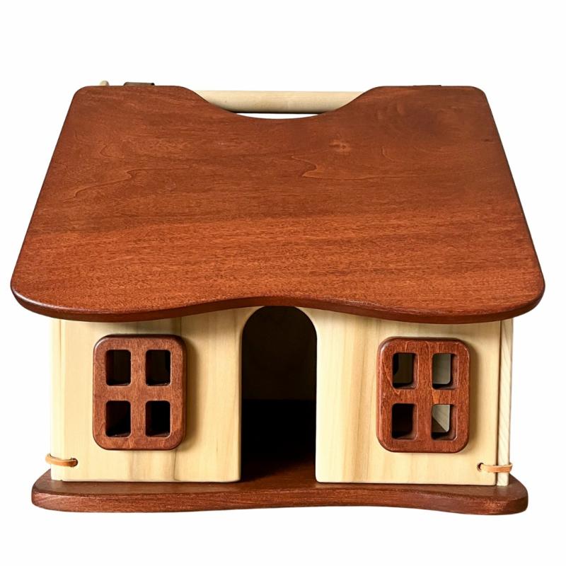 Thimbleberry Cottage – Classic Wooden Dollhouse Fairies & Gnomes