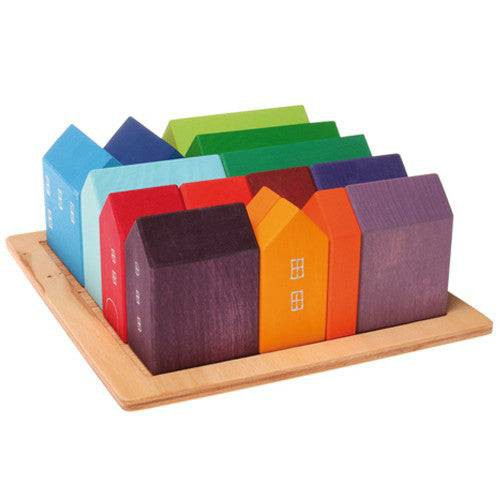 Village Building Blocks Set Blocks & Building