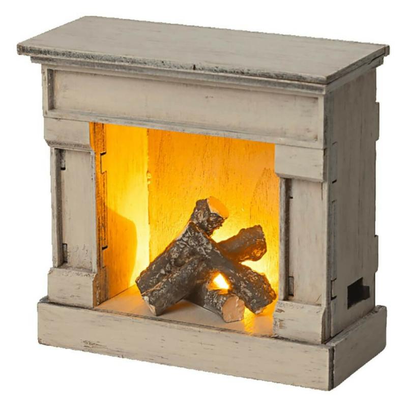 Vintage Fireplace Dollhouse Furniture & Accessories