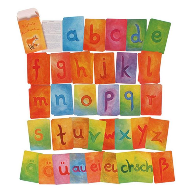 Waldorf Alphabet Letter Cards – Supplementary Pack Waldorf Birthday