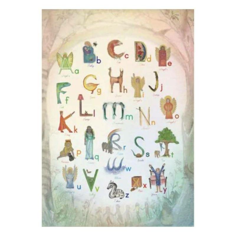 Waldorf Alphabet Poster Waldorf Essentials