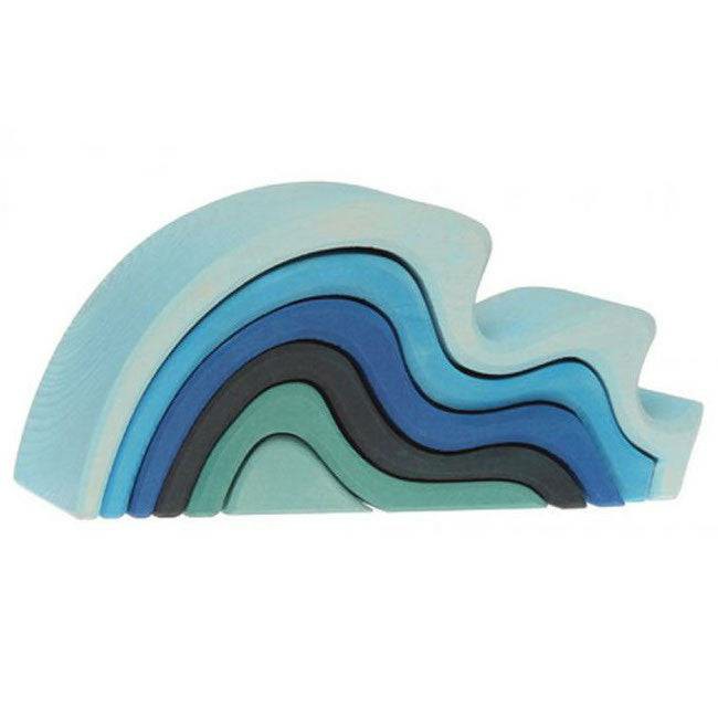 Water Waves Nesting Blocks Blocks & Building