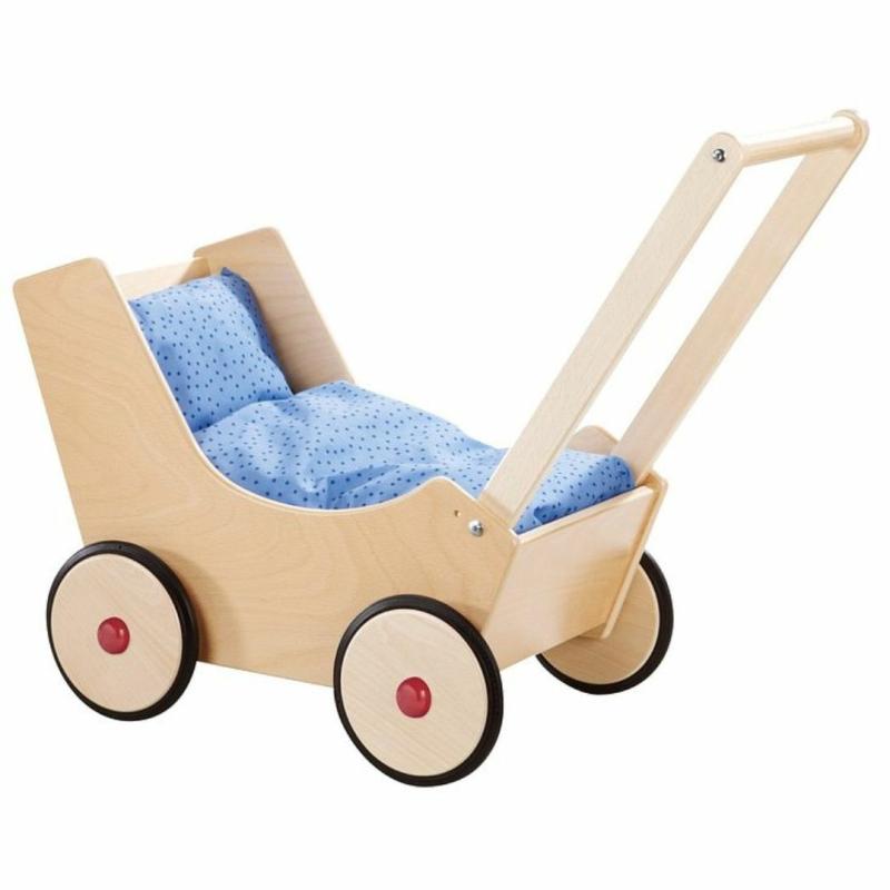 Wooden Doll Pram Doll Accessories