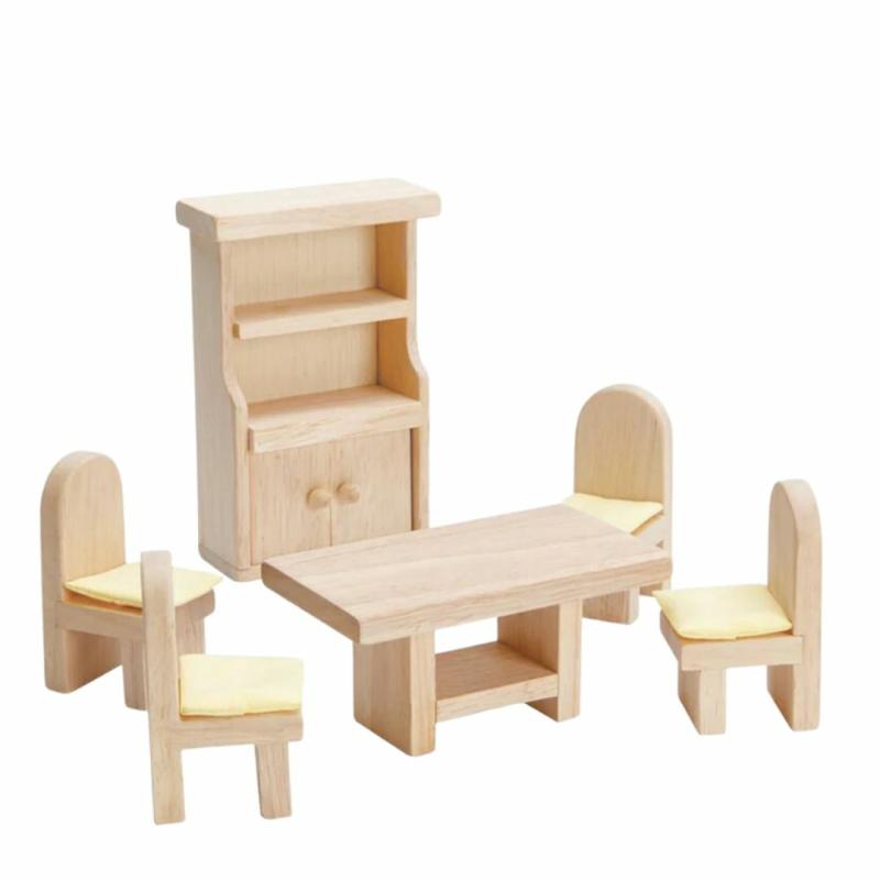 Wooden Dollhouse Furniture – Classic Dining Room Dollhouse Furniture & Accessories