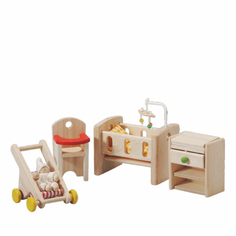 Wooden Dollhouse Furniture – Nursery Dollhouse Furniture & Accessories