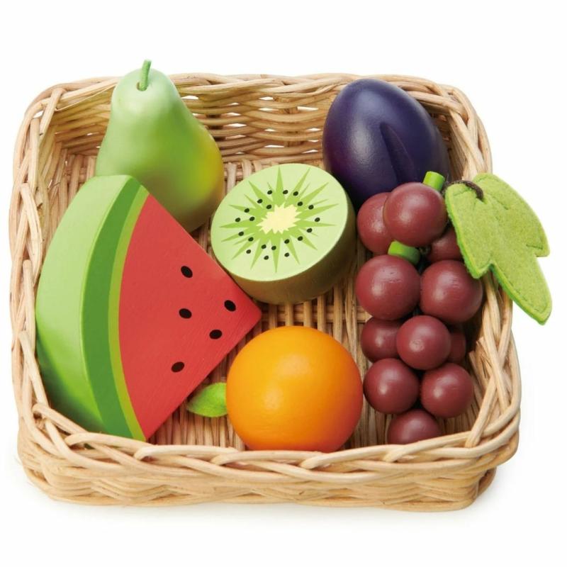 Wooden Fruity Basket Kitchen & House Play