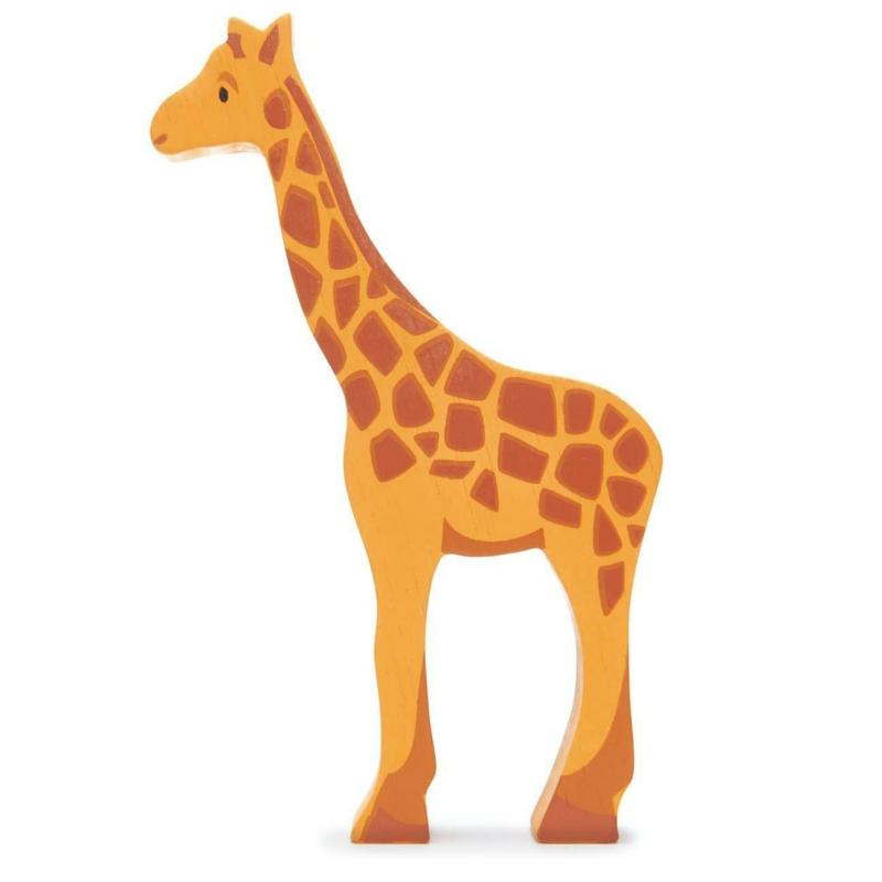 Wooden Giraffe Pretend Play