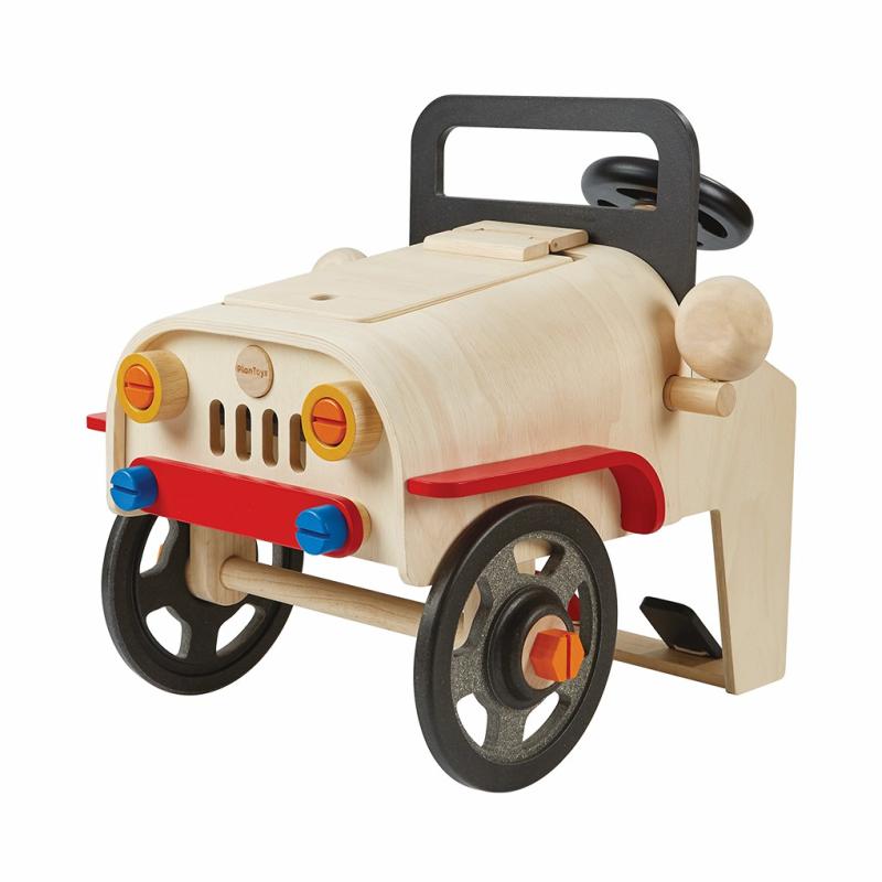 Wooden Motor Mechanic Car Repair Set Pretend Play